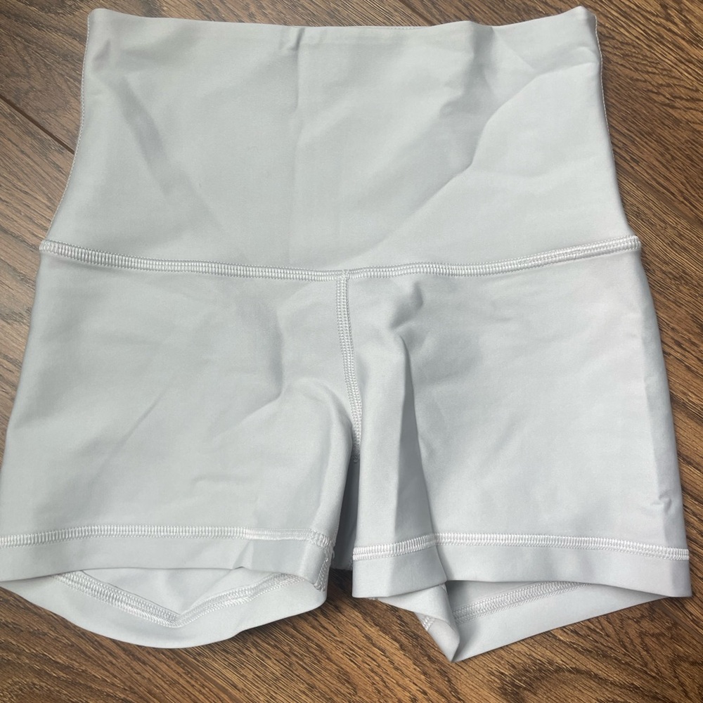 Women's Aritzia light grey athletic shorts - Picture 2 of 6